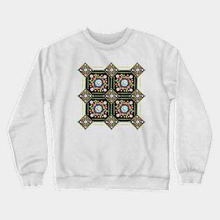 Mosaico Folkloric Millefiori Crewneck Sweatshirt